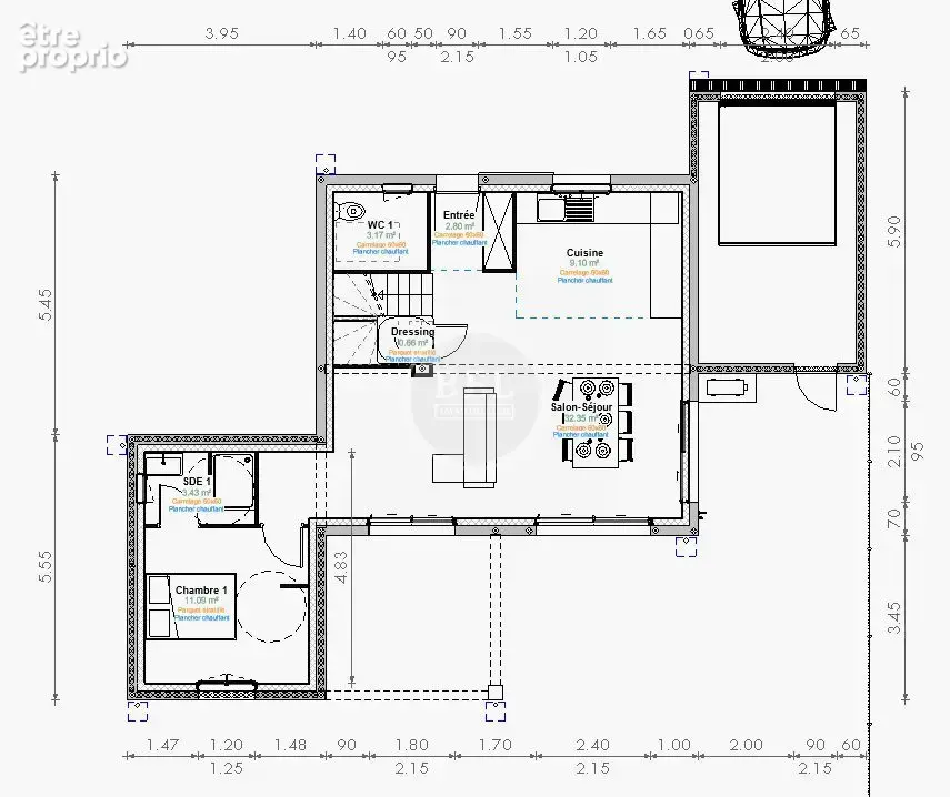 Maison 5 pièces 108 m² à vendre à Sainte-Foy-L'argentiere (69610) - photo 3