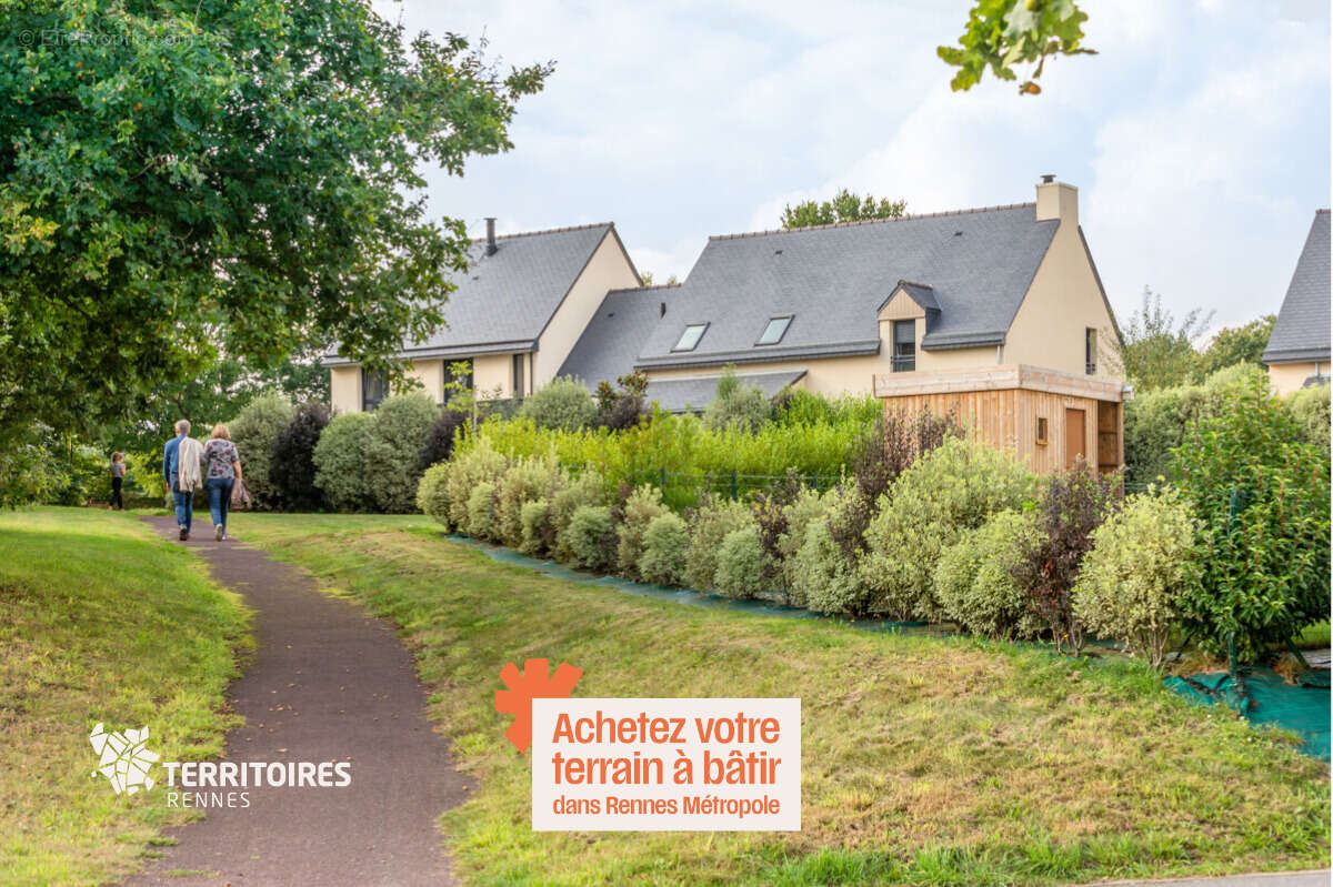 Grand terrain à bâtir libre de constructeur Clayes - Rennes Métropole - photo 5