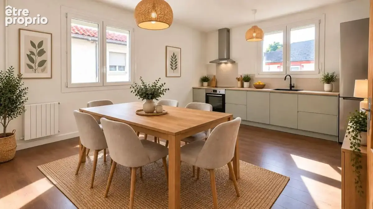 T3 62 m² avec 2 parkings – Couëron La Chabossière - photo 3