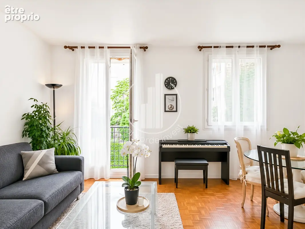 Appartement Boulogne Billancourt 2 pièce(s) 53 m2 - photo 2