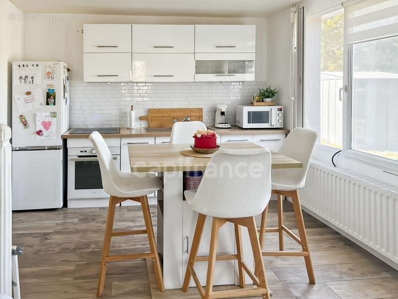 À vendre -baincthun - maison semi-mitoyenne - 4 pièces - 77 m2 - jardin clos 1400 m2 - photo 2