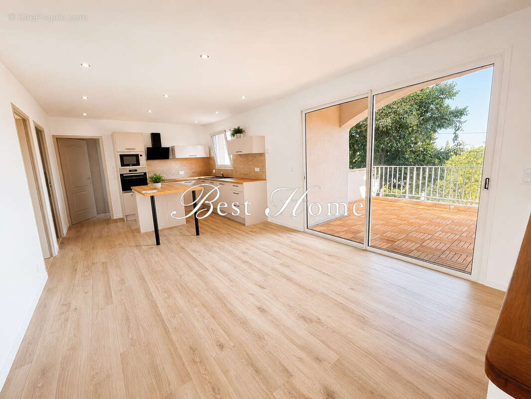 Achat nîmes   puech du teil   t3 rénové a neuf avec terrasse, garage - photo 3