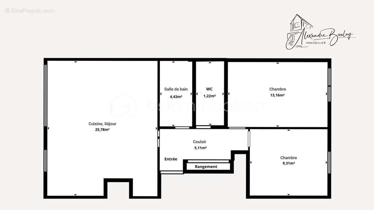 Appartement 3 pièces – 59 m² – 6ᵉ étage avec ascenseur – Saint-Jean-le-Blanc - photo 9
