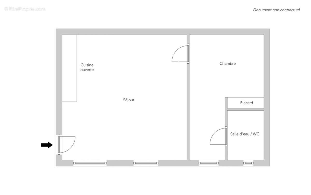Paris 1er - SAINT-HONORÉ - Appartement à vendre - 2 pièces - 39,46m² Carrez - 1 chambre - photo 14