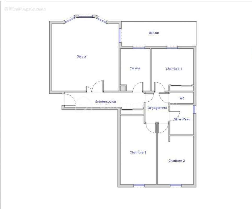 Appartement à GUYANCOURT