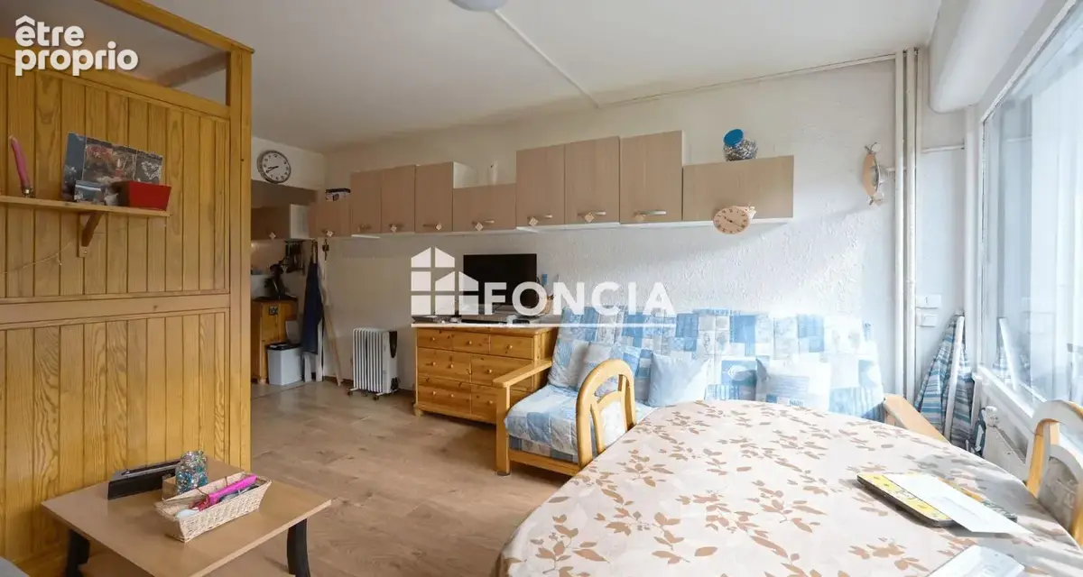 EXCLUSIVITE FONCIA Aillon-le-Jeune (73) – Studio de 30m² avec balcon votre pied-à-terre à la montagne face aux sommets ! - photo 3