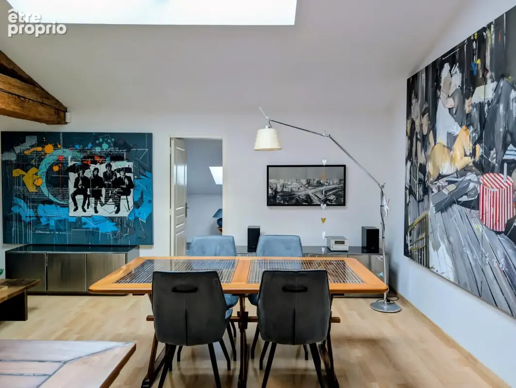 Appartement atypique t6 en duplex esprit loft centre ville de sete - photo 7