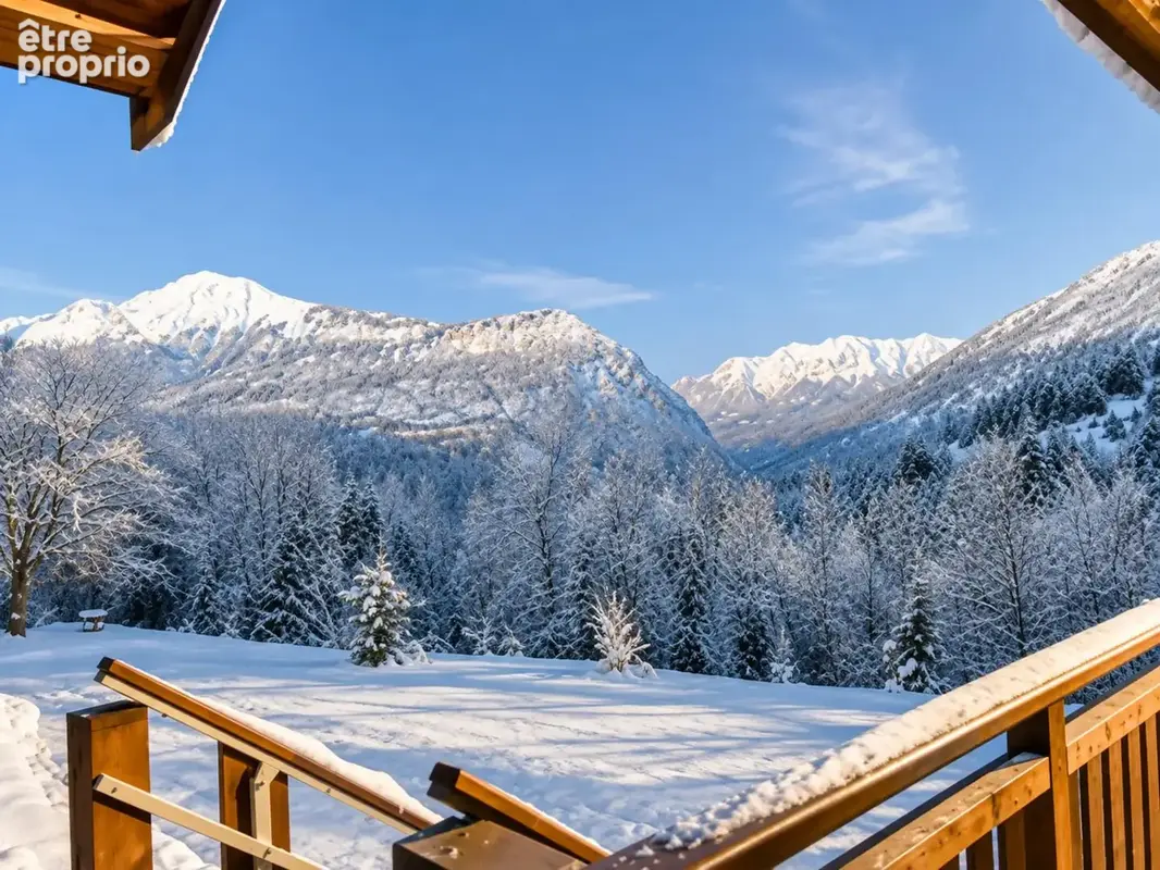A vendre sur 2,4 ha en pleine nature 1 Chalet Rénové + 1 ancien chalet à réhabiliter - photo 2