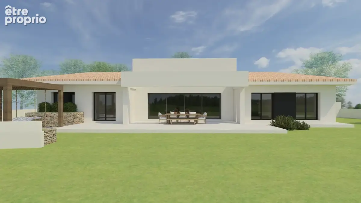 Villa neuve plain pied sur très beau terrain - photo 2
