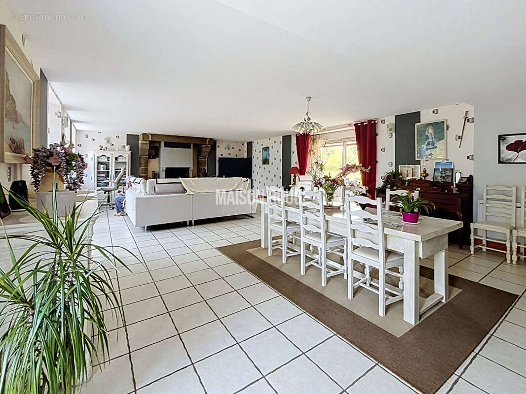 Longère rénovée 313 m²  6 chambres  4 suites parentales-calme-campagne-idéal gites - photo 3