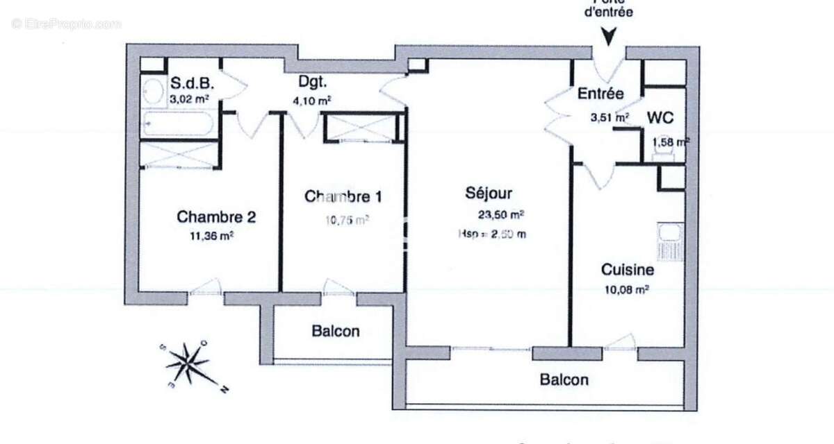 Appartement à ASNIERES-SUR-SEINE