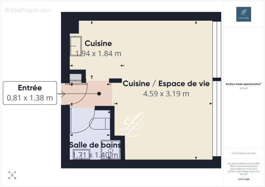 Appartement à PARIS-15E