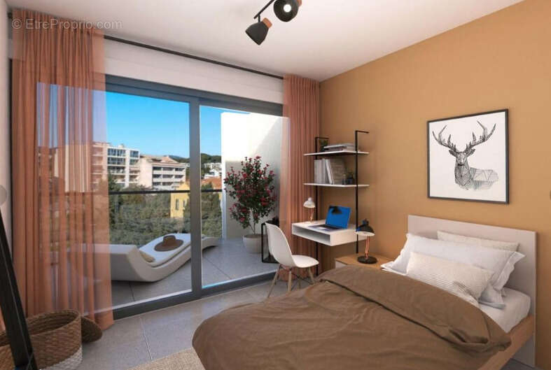 Luxueux t2 - dernier etage - residence front de mer - 39m2 - terrasse plein soleil 12m2 - 356 320€ - photo 4