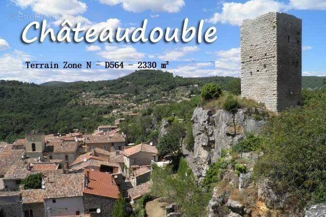   - Terrain à CHATEAUDOUBLE