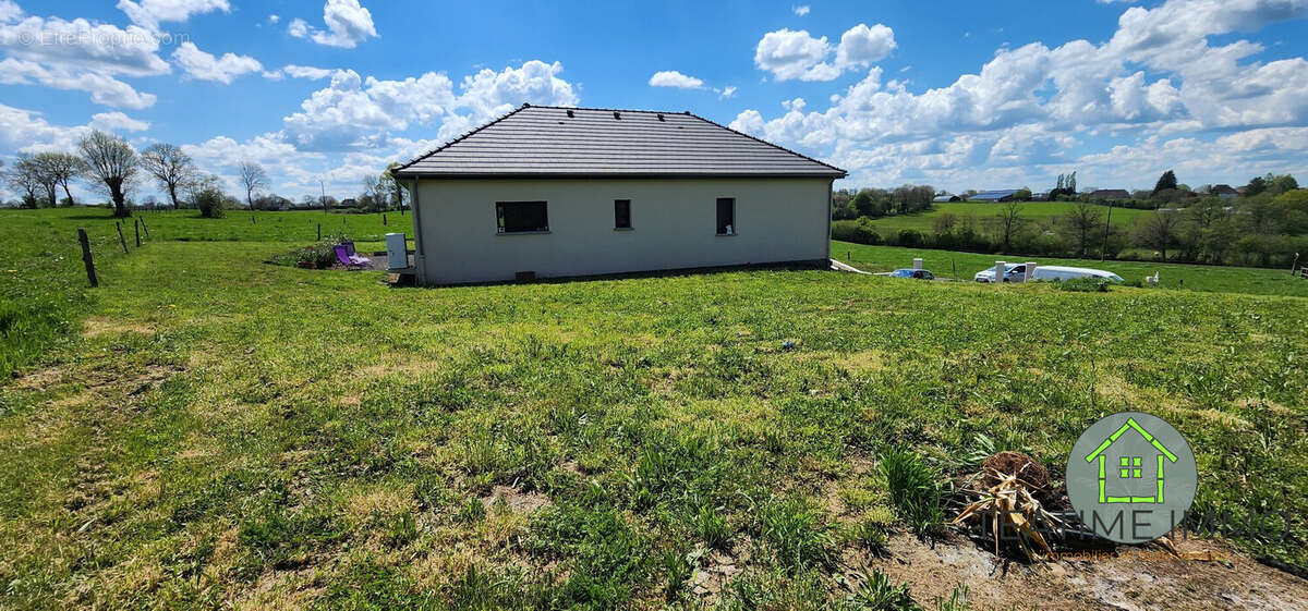 façade côté Nord - Maison à PLEAUX