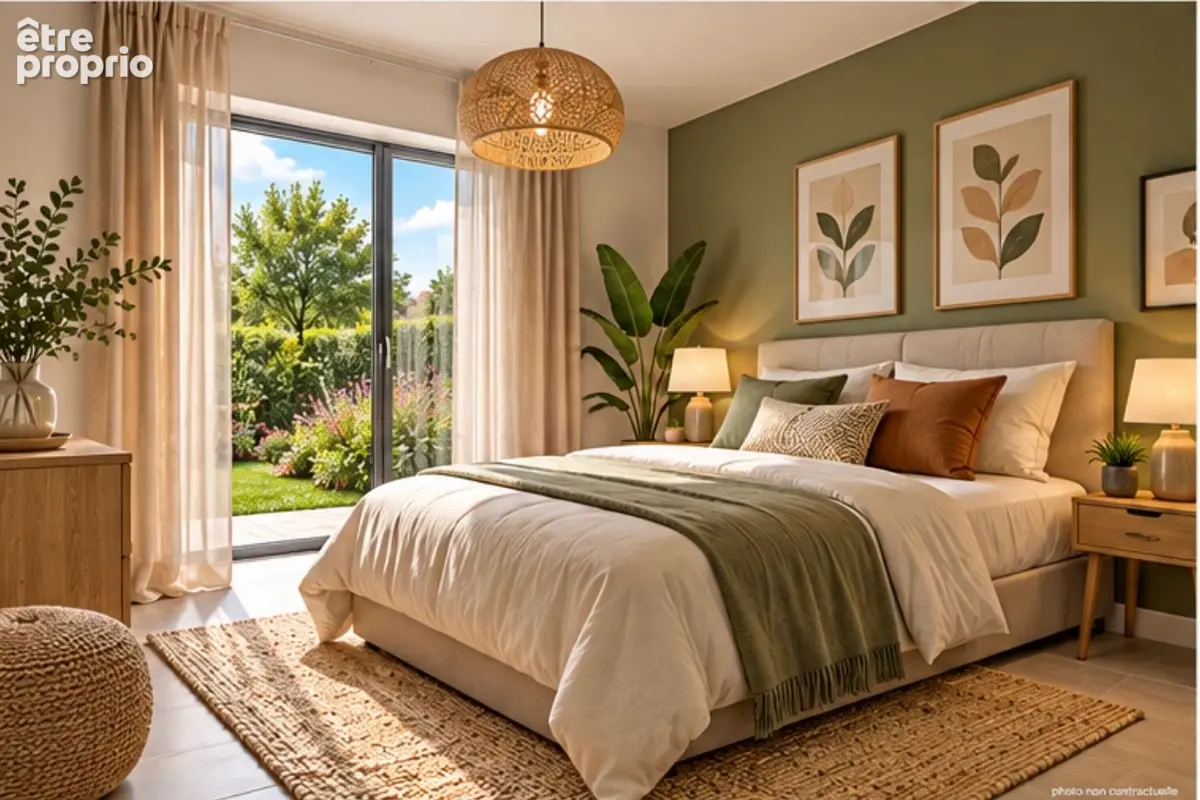 Magnifique t2 de 45m2 avec jardin de 70m2 - photo 3