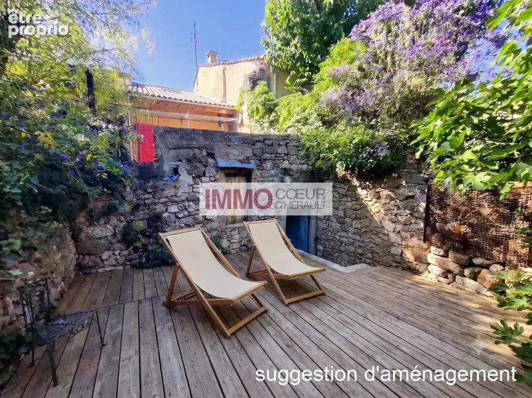 COUP DE CUR - Maison de Village T3 Rénovée (2015) - Grande Terrasse 36m² - Jardinet 30 m² - Garage 80m² - photo 2