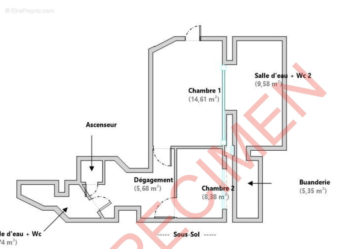 Appartement à PARIS-16E