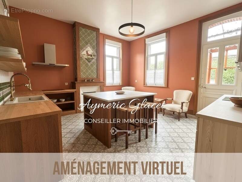  Noyelles-sur-Selle — Grande maison familiale de 234 m², dépendances et cour pavée. Une maison de caractère, désormais à 276 000 - photo 7