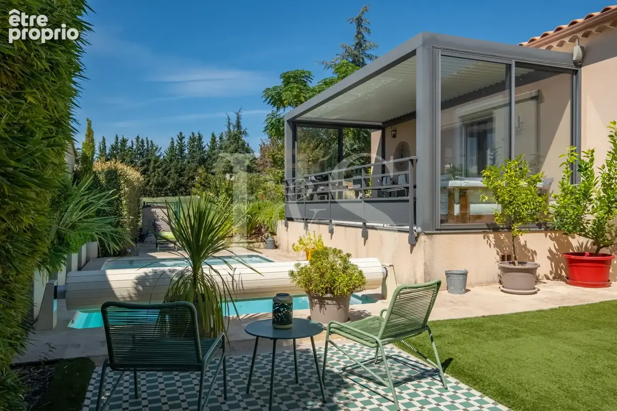 Villa de plain pied avec piscine et adorable jardin sur les hauteurs de Bedoin - photo 5