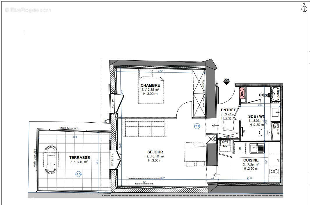 Appartement à DAX