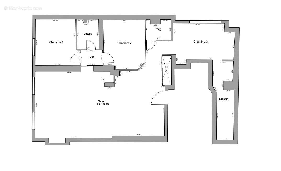 Appartement à PARIS-17E