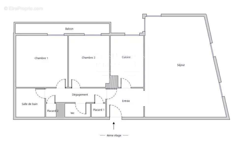 Appartement à PARIS-15E