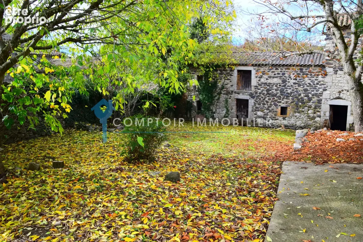 Dépt. 07 - A VENDRE à LAVILLEDIEU - Maison ancienne en pierres de 130  m2 env. + 150 m2 + terrain constructibl - photo 6