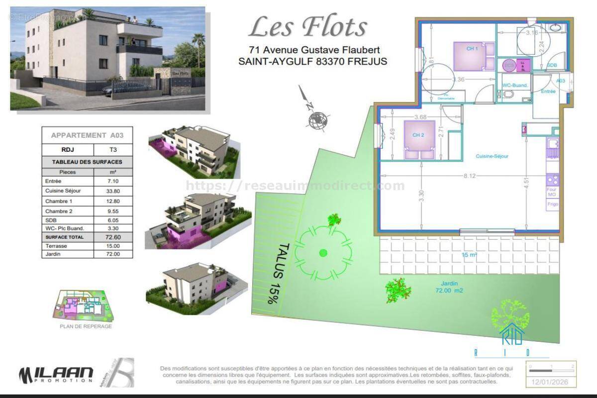 Appartement à FREJUS