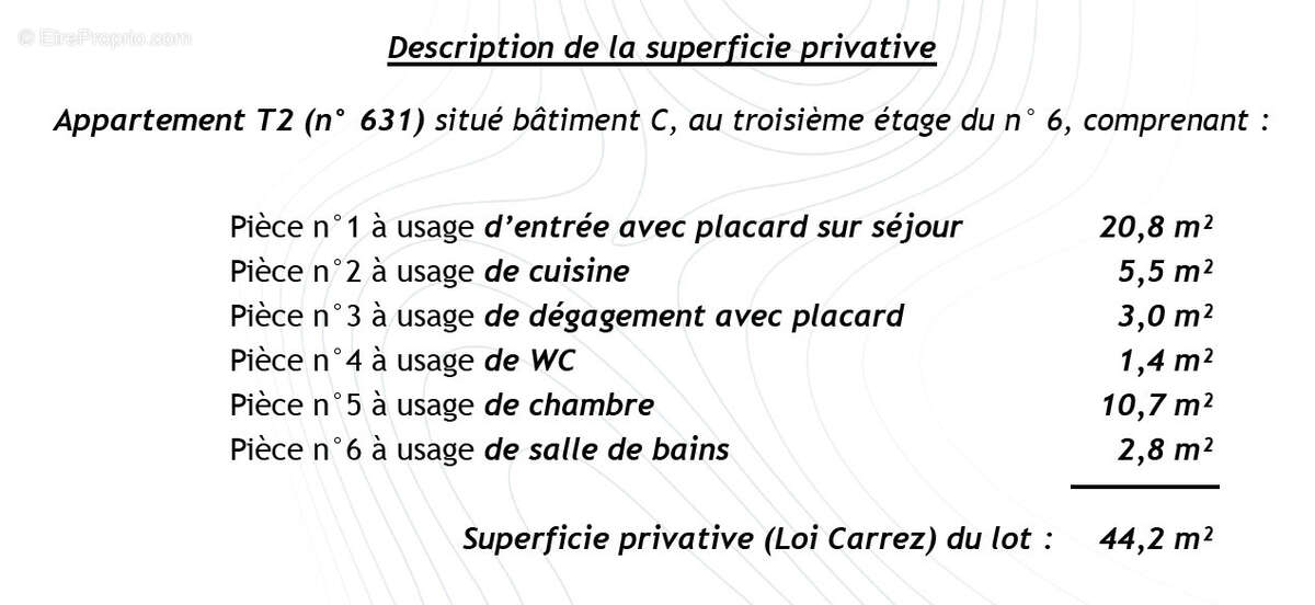 Appartement à MELUN