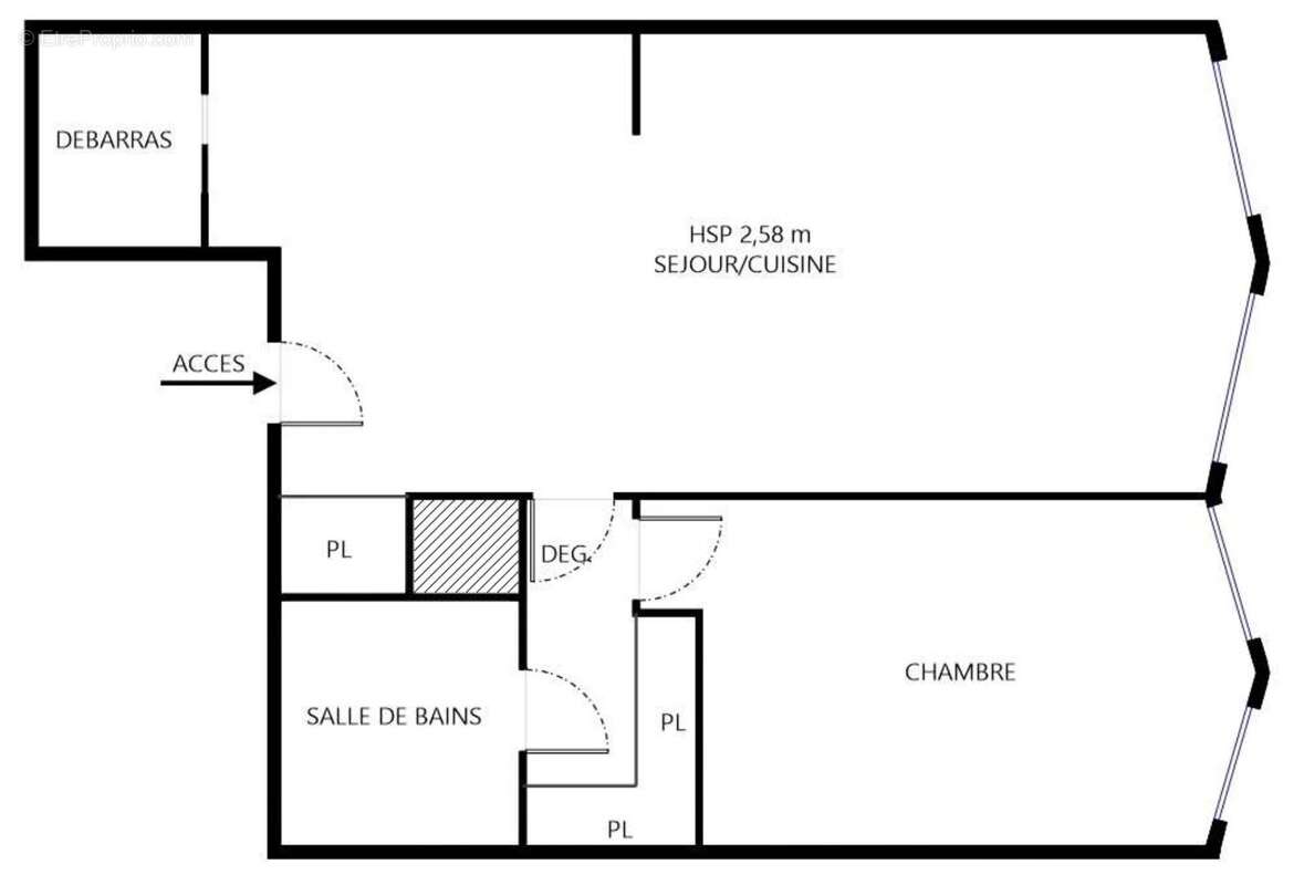 Appartement à PARIS-15E