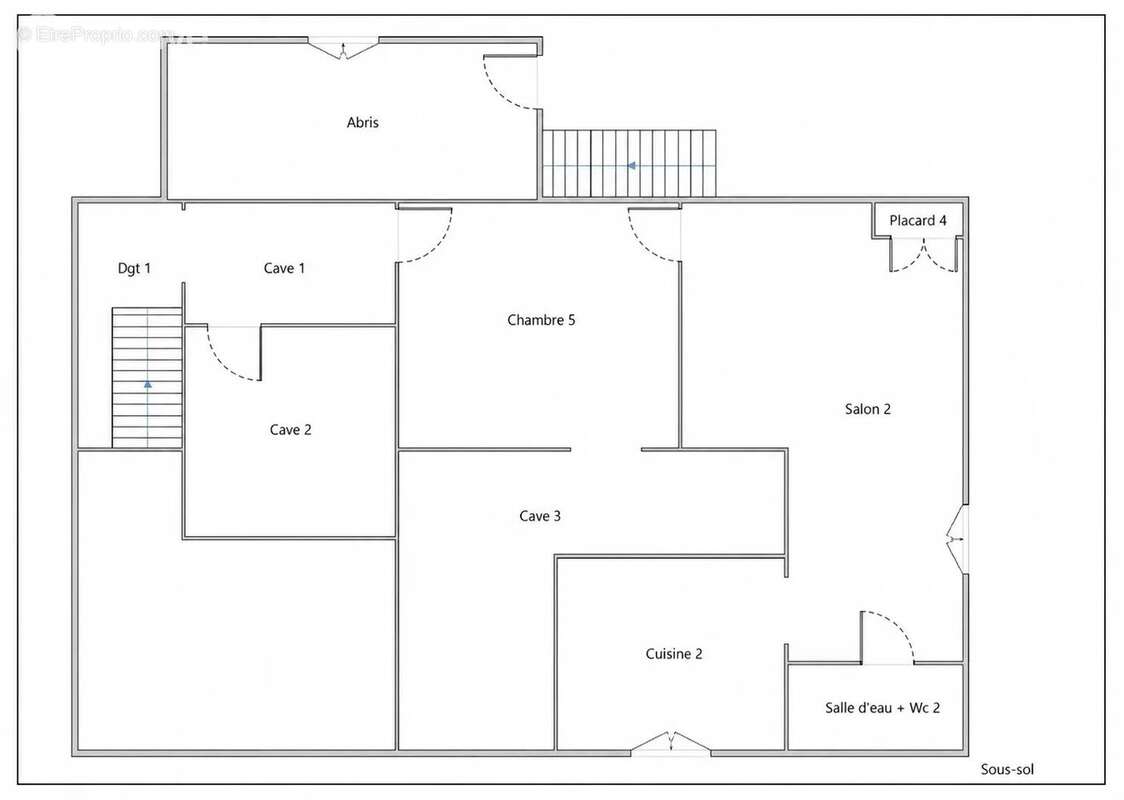 Une maison familiale aux beaux volumes dont T2 indépendant et terrain de plus de 1 100 m² - photo 10