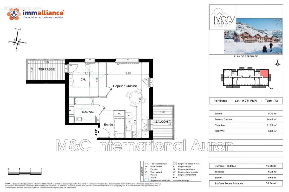 Appartement à SAINT-ETIENNE-DE-TINEE