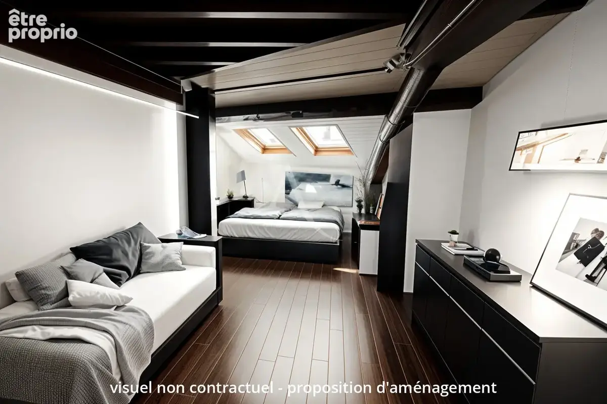 Appartement Meulan En Yvelines 1 pièce(s) 23 m² - photo 12