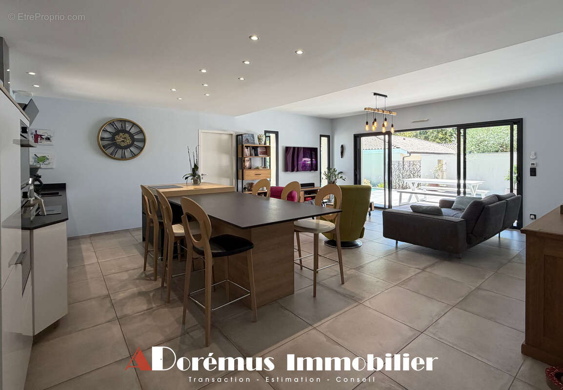 Maison contemporaine 149 m2 habitable - 4 chambres + salle de jeux - piscine - photo 7