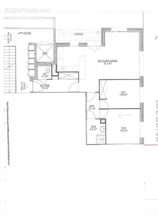 Appartement à TOULOUSE