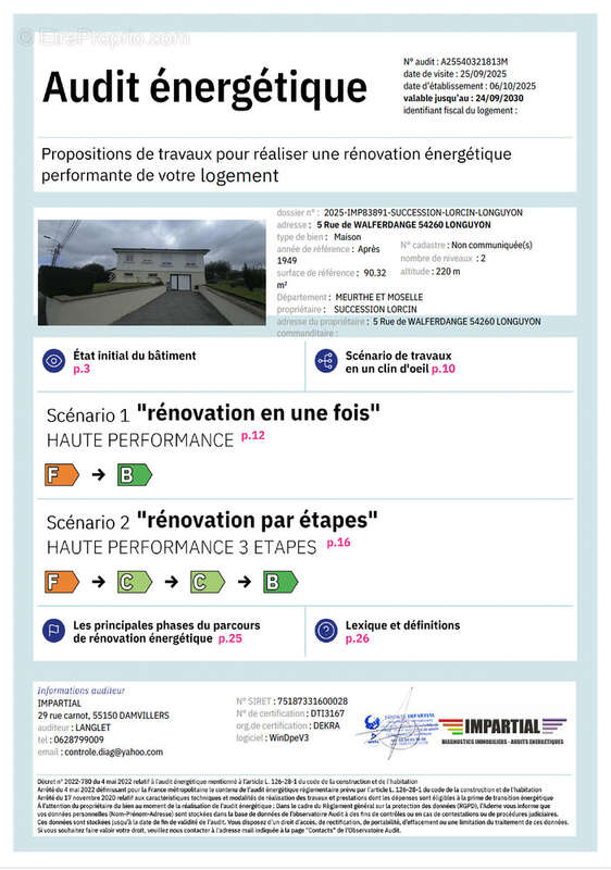 Maison à LONGUYON