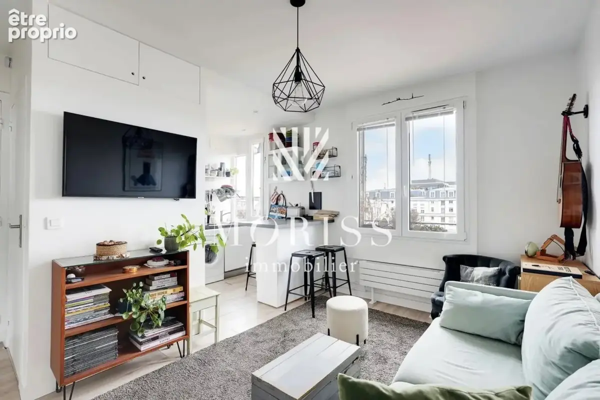 92120 Montrouge - Appartement 2 pièces avec vue exceptionnelle - photo 2