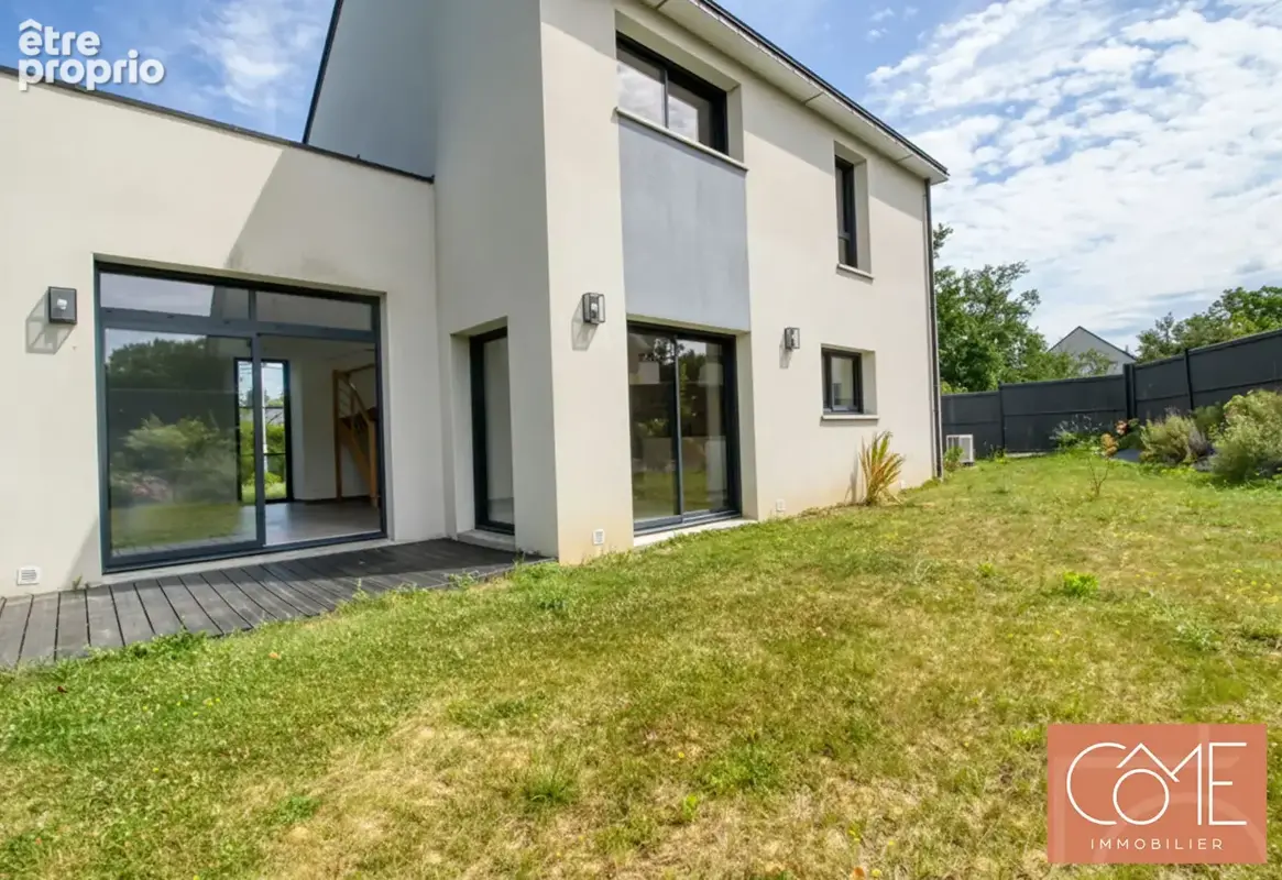 Exclusivite cesson-sevgine la menouriais  - 127 m² env - 4 chambres  dont 1 au rdc - garage - dpe a - photo 2
