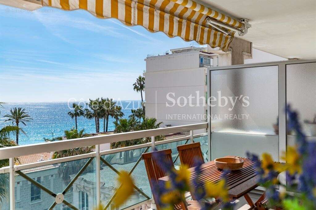 Nice Promenade des Anglais appartement 4 pièces terrasse vue mer garage étage élevé - photo 9