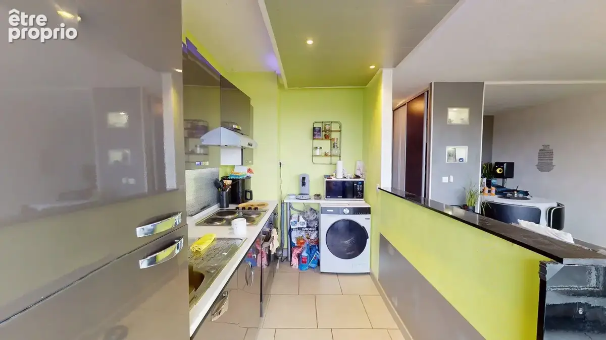 Appartement T2 de 46 m2 avec deux balcons et cave à Metz - photo 7