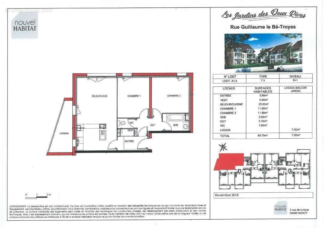 Appartement à TROYES