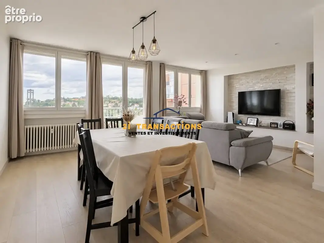 Appartement 3 pièces 85 m² à vendre à Saint-Etienne (42100) - photo 3