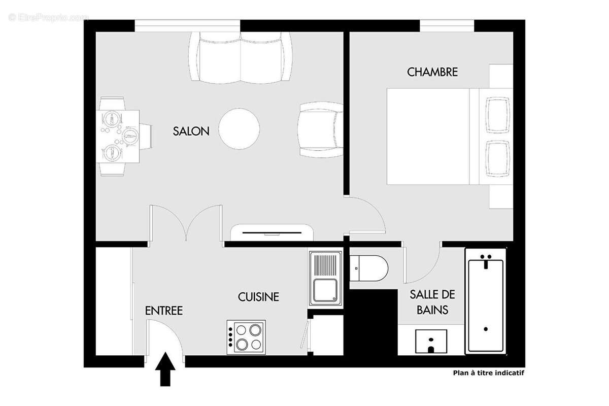 Appartement à PARIS-19E