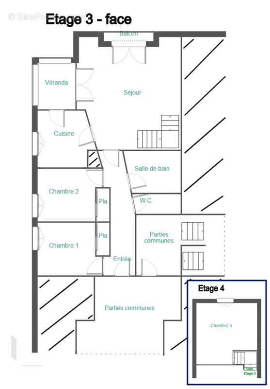 Duplex type 90 m2 avec parking privé et veranda + balcon - photo 19