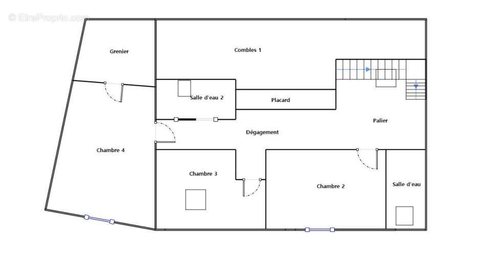 1er étage - Maison à DENEE