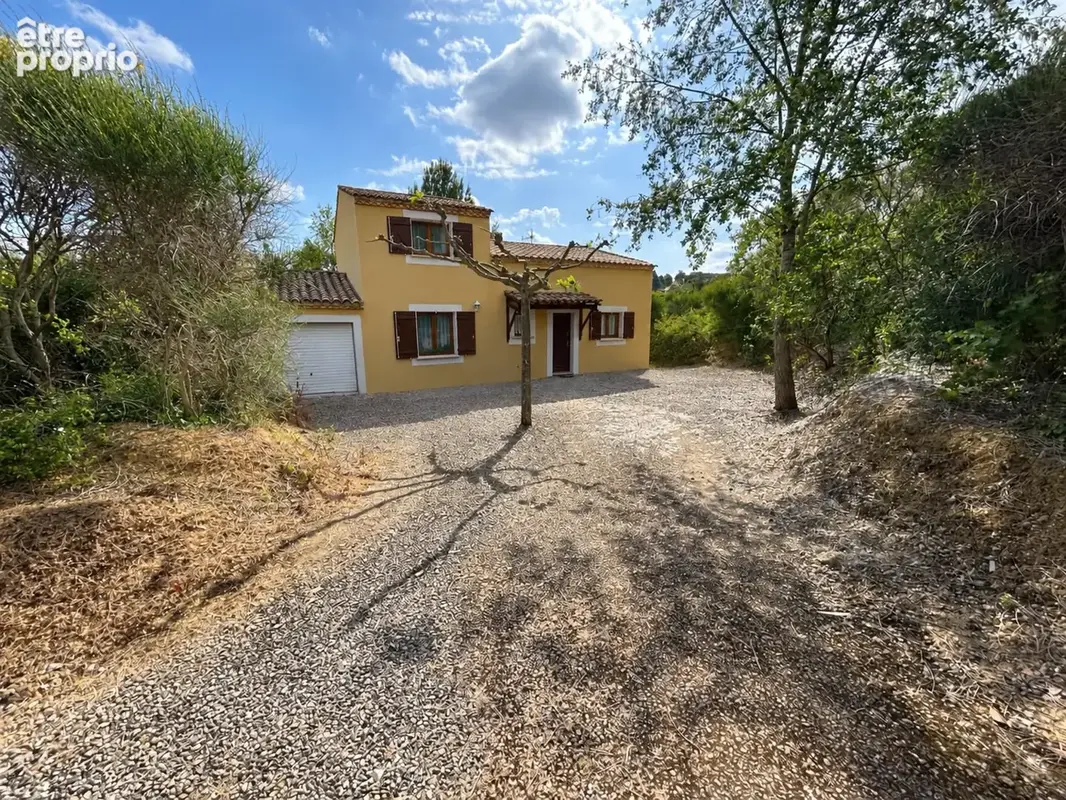 Village à 5km de Limoux - Villa  construite en 2001 sur terrain arboré de 1580m2 - Environnement nature - photo 1
