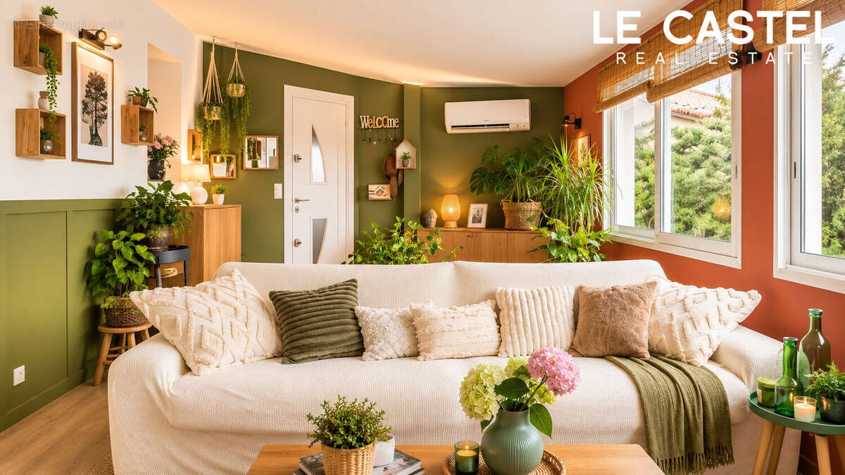 Séjour lumineux - Appartement à LA CIOTAT