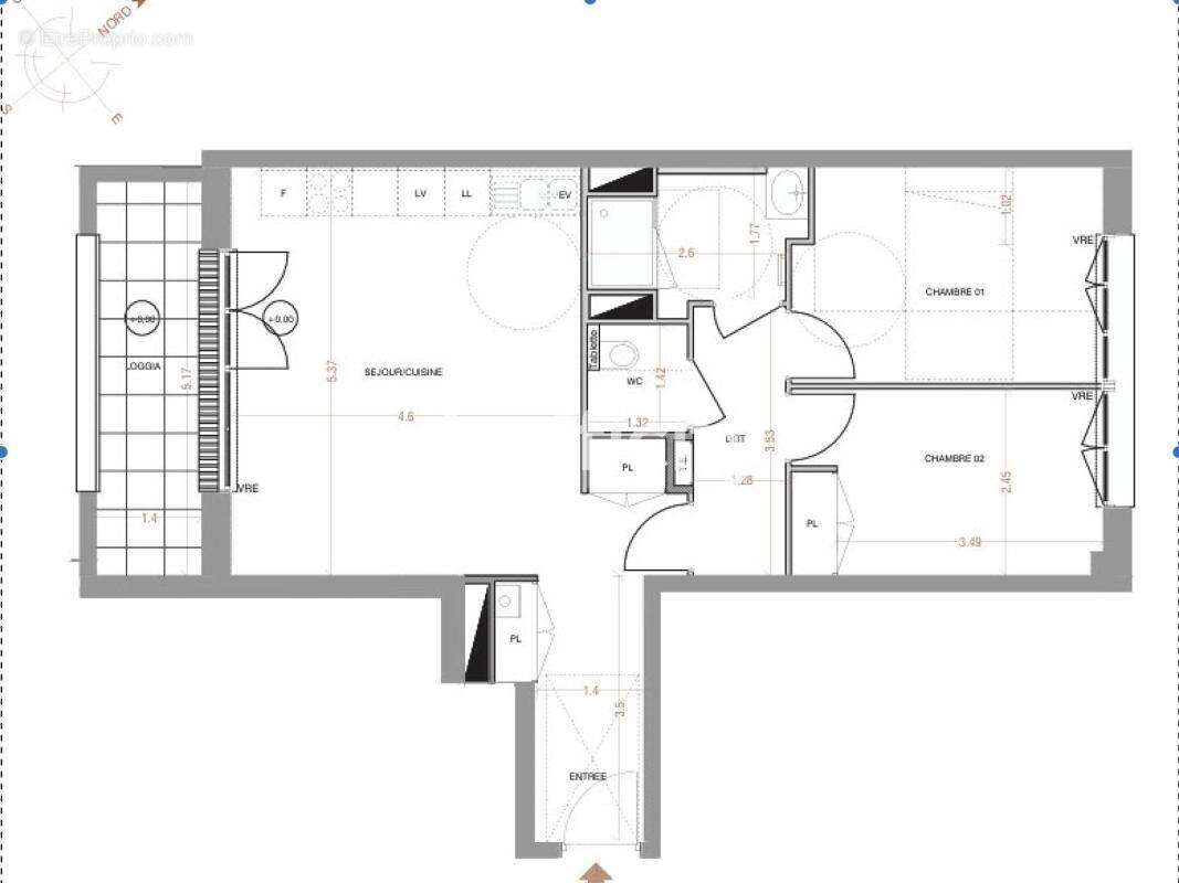 Appartement - photo 2