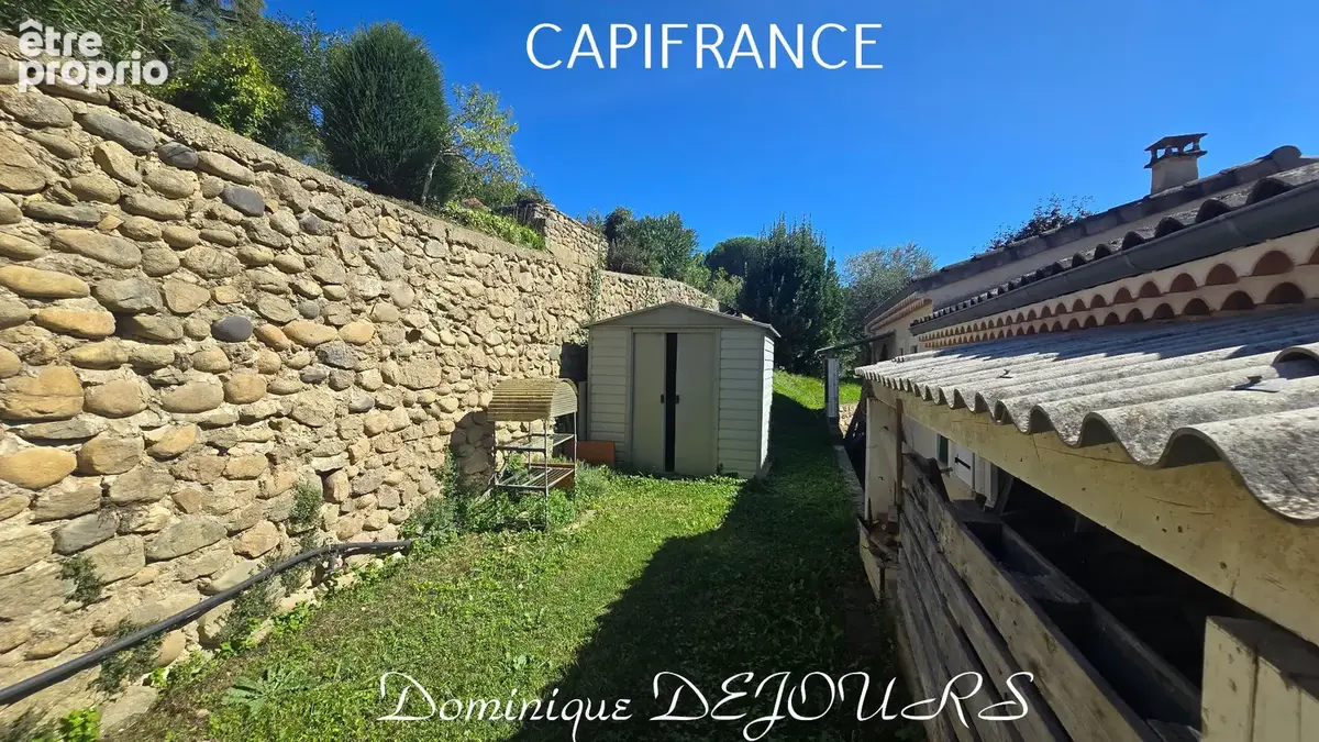 Ardèche, Vallée de l'Eyrieux, St Fortunat,grande maison et gîte à exploiter - Jardin - Source - Grand Garage - photo 30